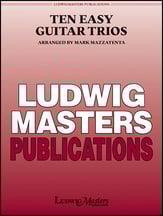 Ten Easy Guitar Trios Guitar and Fretted sheet music cover